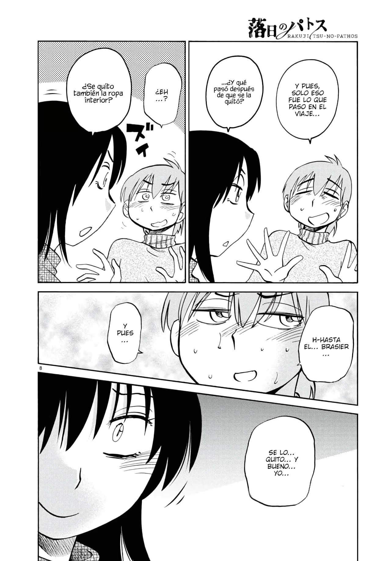 Rakujitsu no Pathos Capítulo 129 - Página 11