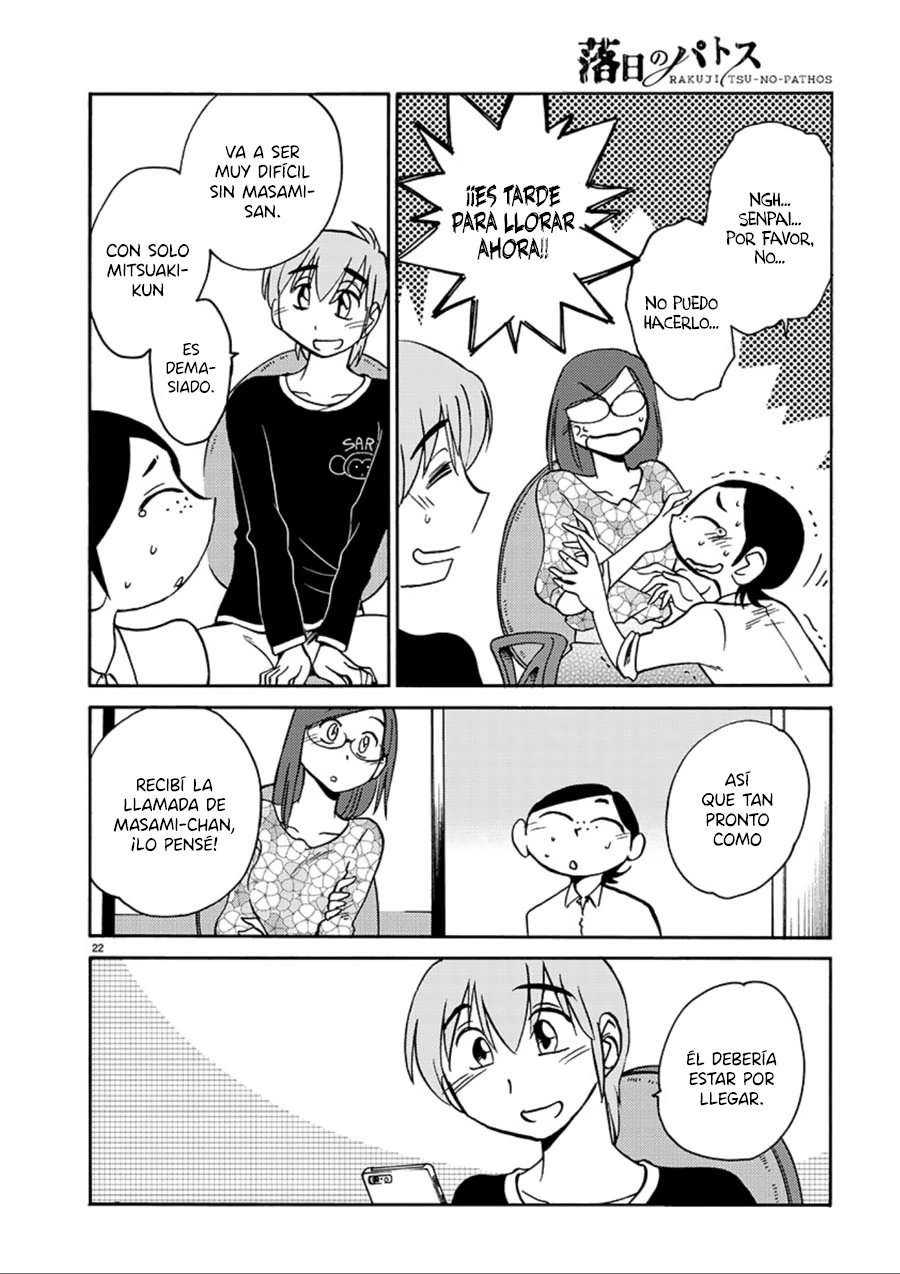 Rakujitsu no Pathos Capítulo 57 - Página 22