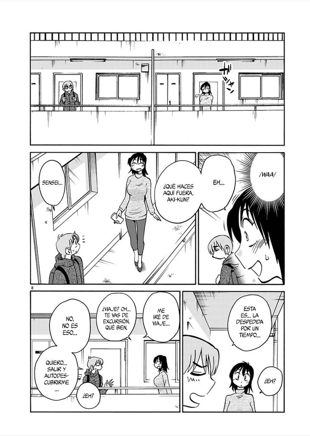 Rakujitsu no Pathos Capítulo 78 - Página 8