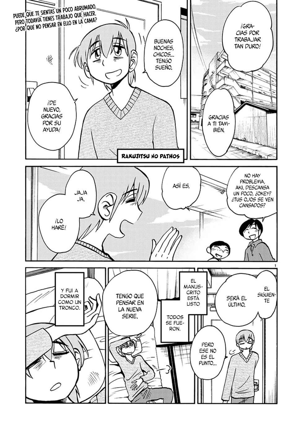 Rakujitsu no Pathos Capítulo 90 - Página 2