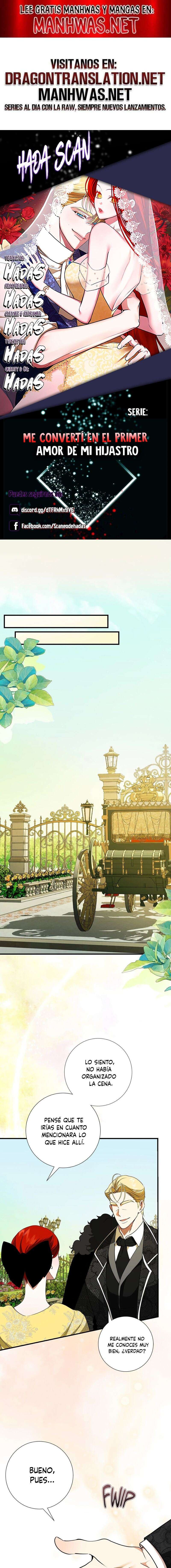 Me convertí en el primer amor de mi hijastro Capítulo 17 - Página 1