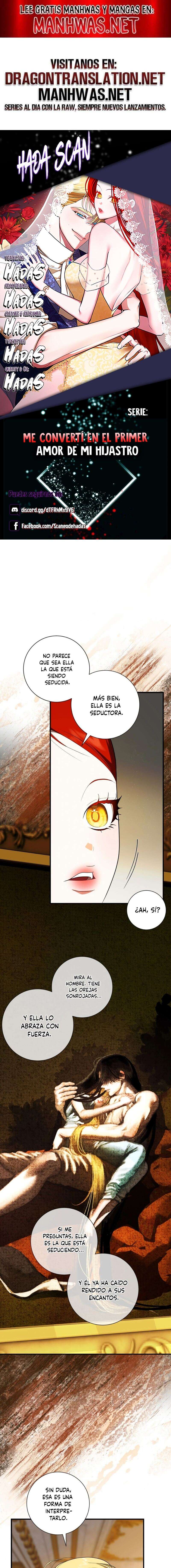 Me convertí en el primer amor de mi hijastro Capítulo 19 - Página 1