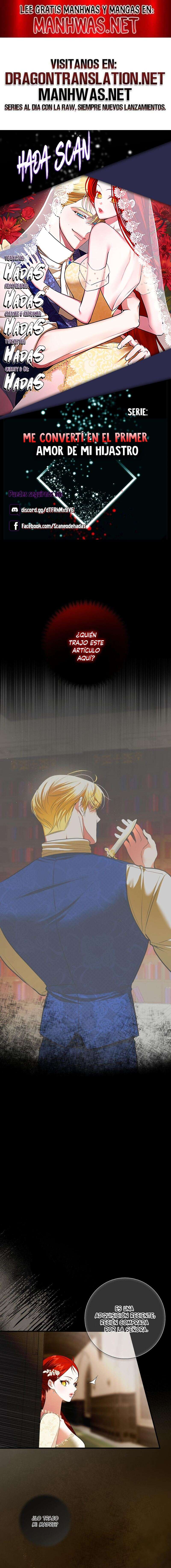 Me convertí en el primer amor de mi hijastro Capítulo 21 - Página 1