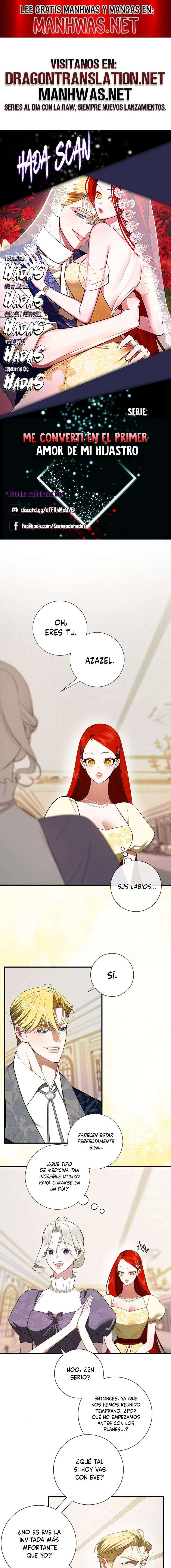 Me convertí en el primer amor de mi hijastro Capítulo 23 - Página 1