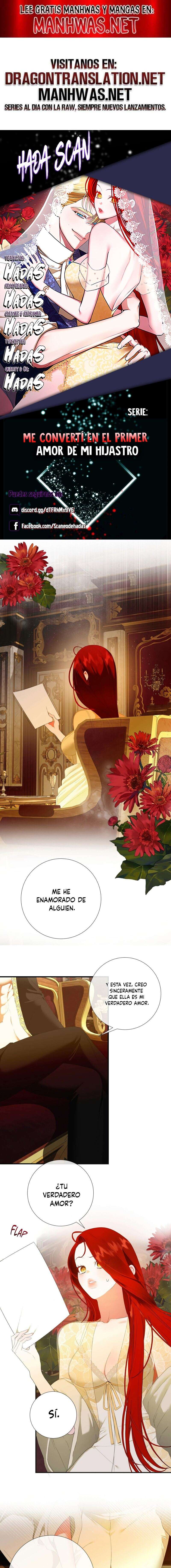 Me convertí en el primer amor de mi hijastro Capítulo 7 - Página 1