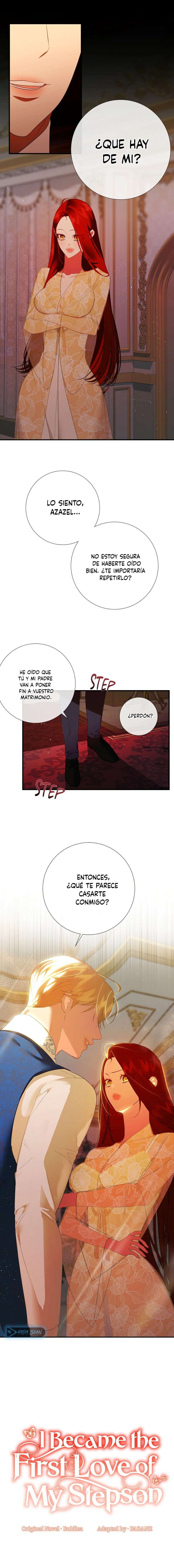 Me convertí en el primer amor de mi hijastro Capítulo 7 - Página 8