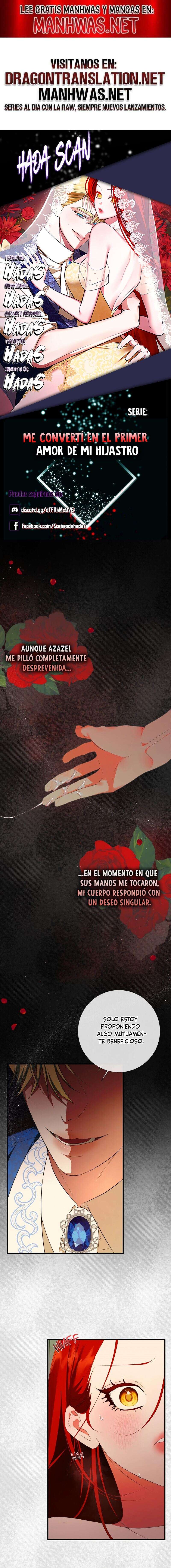 Me convertí en el primer amor de mi hijastro Capítulo 8 - Página 1