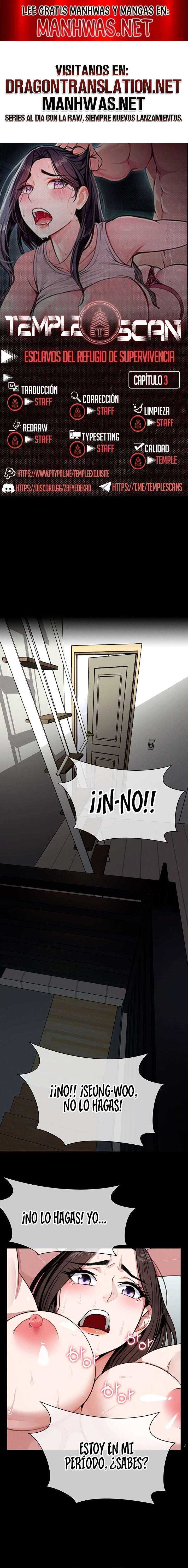 Esclavas del Refugio de Supervivencia Capítulo 3 - Página 1
