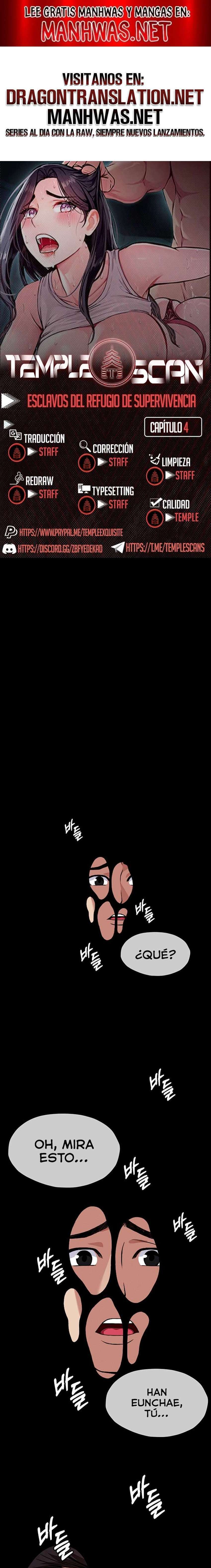 Esclavas del Refugio de Supervivencia Capítulo 4 - Página 1