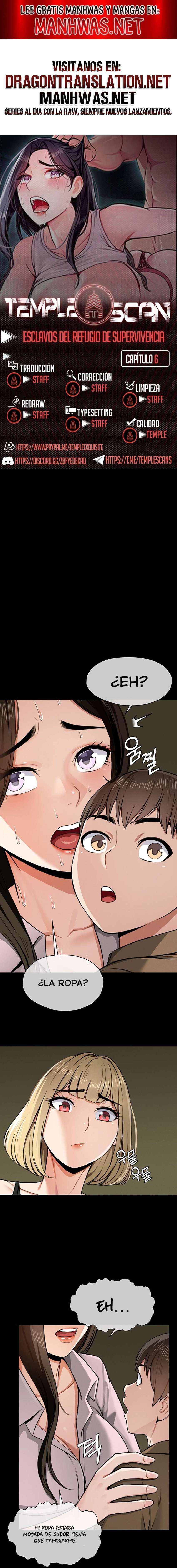 Esclavas del Refugio de Supervivencia Capítulo 6 - Página 1