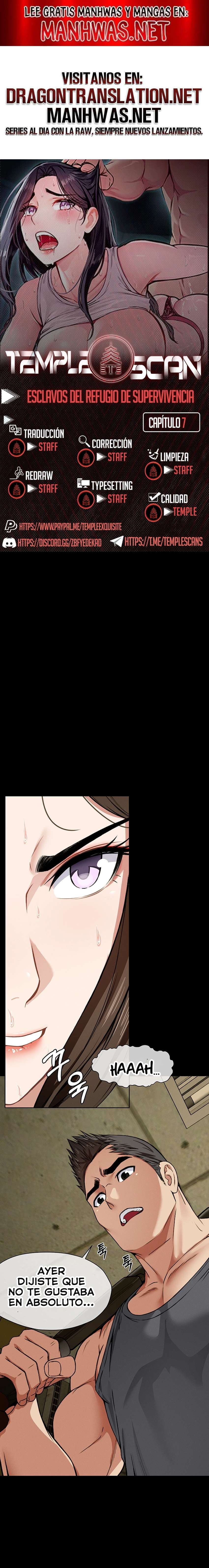 Esclavas del Refugio de Supervivencia Capítulo 7 - Página 1