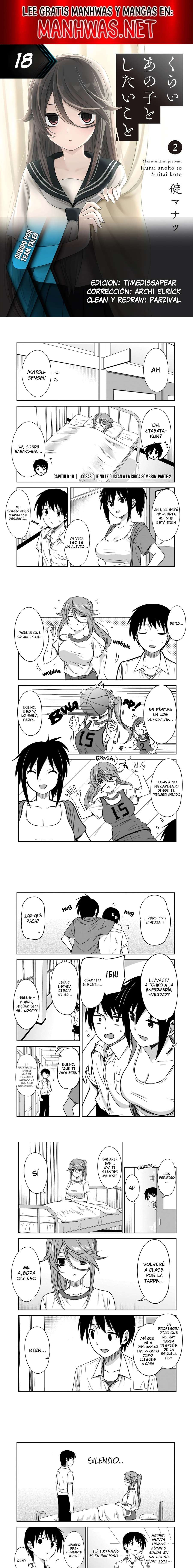 Kurai Anoko to Shitai koto Capítulo 18 - Página 1