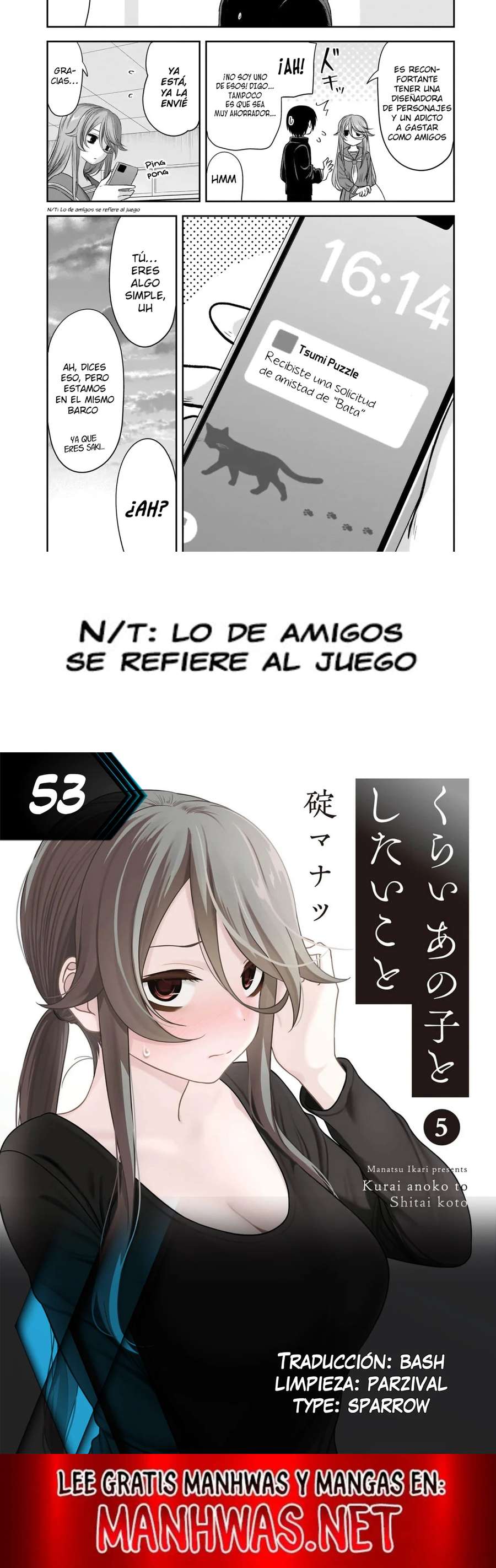 Kurai Anoko to Shitai koto Capítulo 53 - Página 3