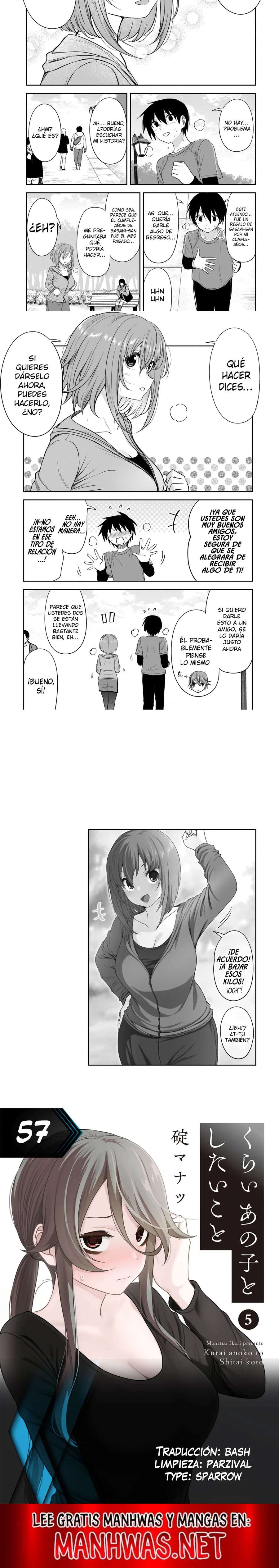 Kurai Anoko to Shitai koto Capítulo 57 - Página 3