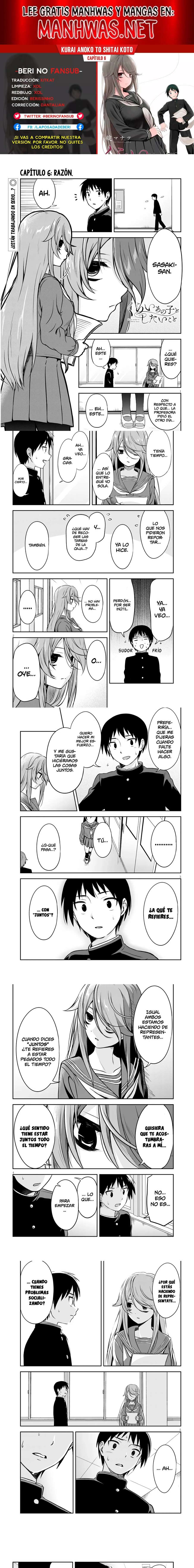 Kurai Anoko to Shitai koto Capítulo 6 - Página 1