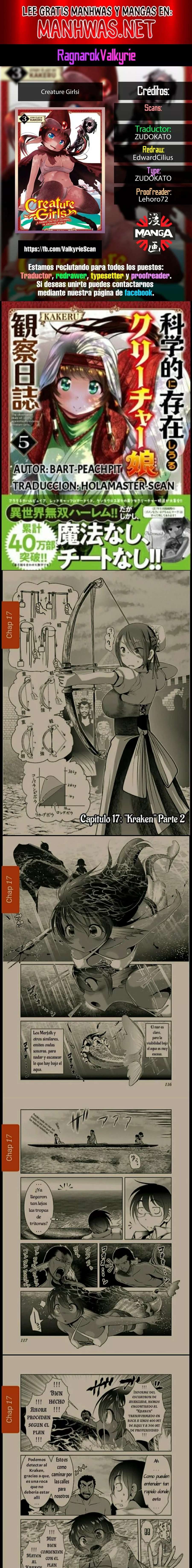 Creature Girls: A Hands-On Field Journal in Another World Capítulo 17 - Página 1