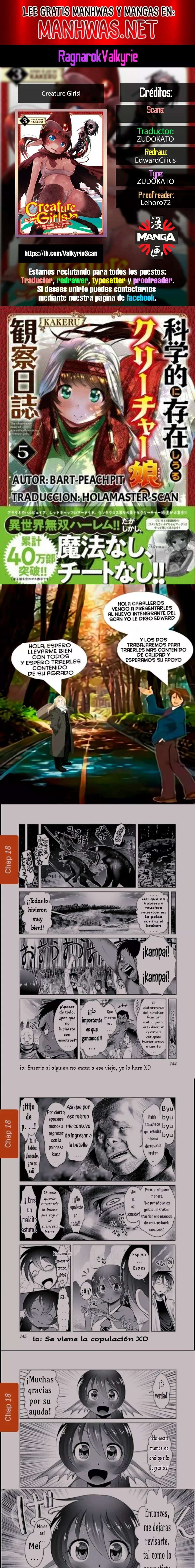 Creature Girls: A Hands-On Field Journal in Another World Capítulo 18 - Página 1