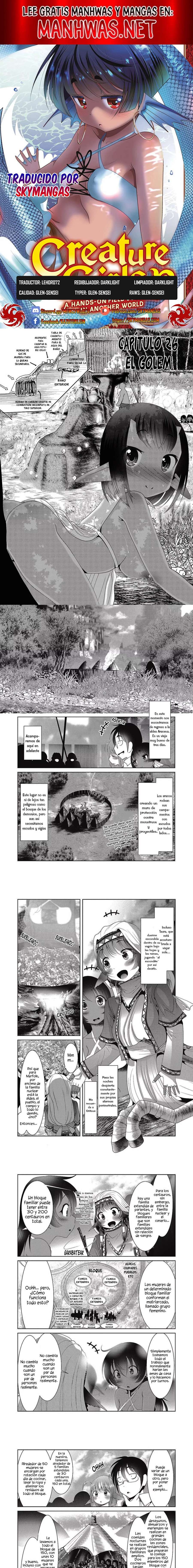 Creature Girls: A Hands-On Field Journal in Another World Capítulo 26 - Página 1