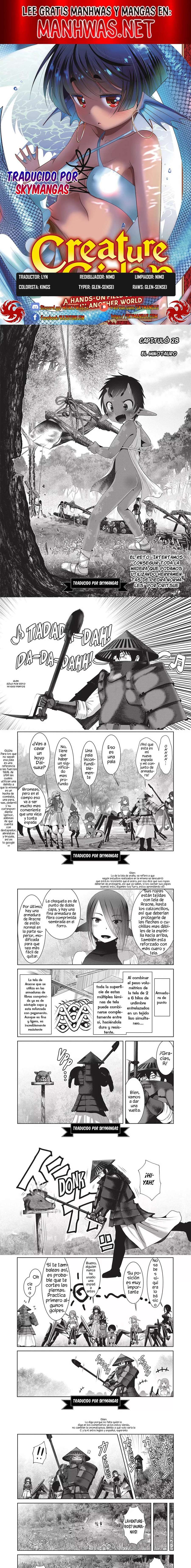 Creature Girls: A Hands-On Field Journal in Another World Capítulo 28 - Página 1