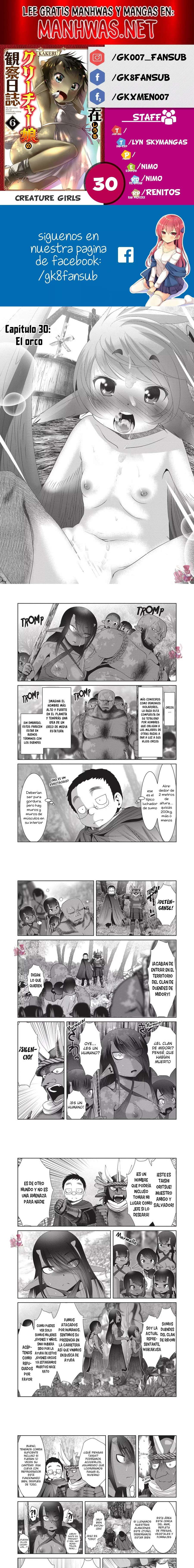 Creature Girls: A Hands-On Field Journal in Another World Capítulo 30 - Página 1