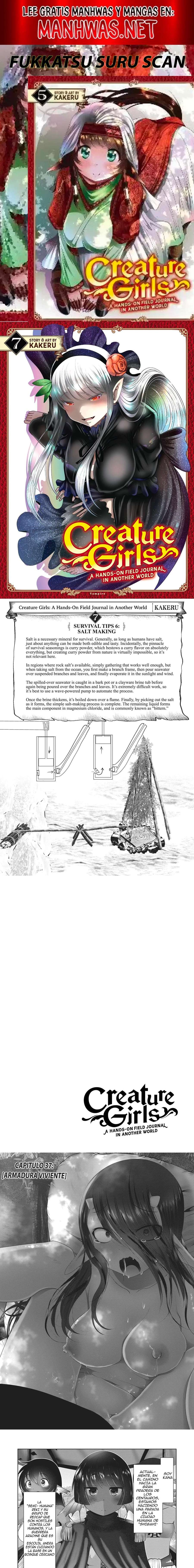 Creature Girls: A Hands-On Field Journal in Another World Capítulo 37 - Página 1