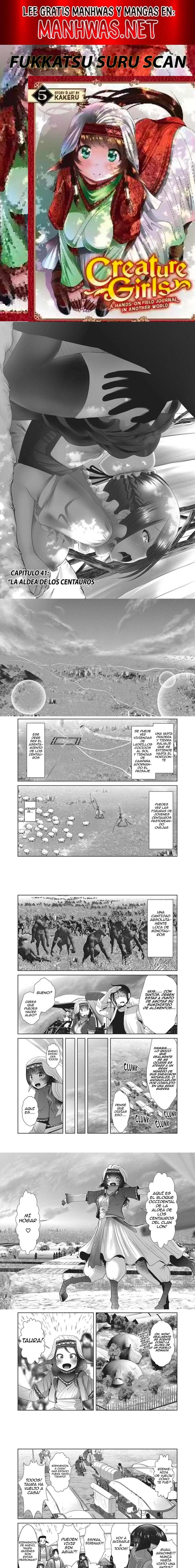 Creature Girls: A Hands-On Field Journal in Another World Capítulo 41 - Página 1