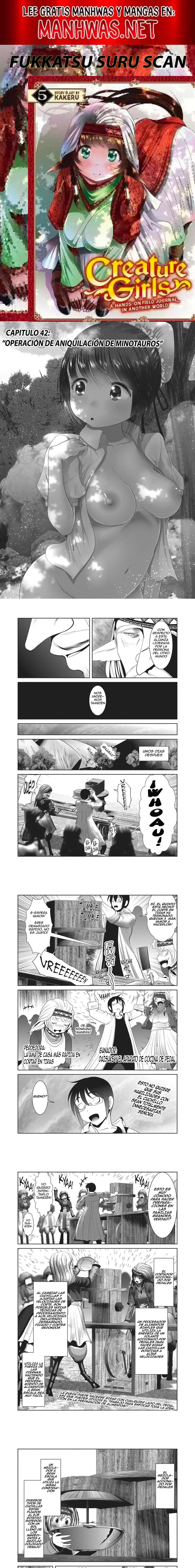 Creature Girls: A Hands-On Field Journal in Another World Capítulo 42 - Página 1