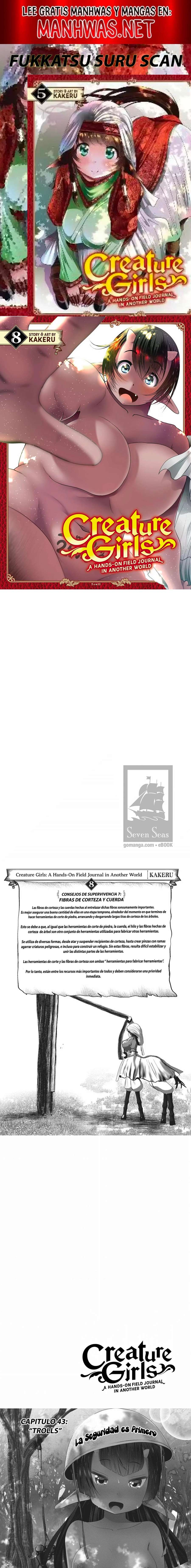 Creature Girls: A Hands-On Field Journal in Another World Capítulo 43 - Página 1