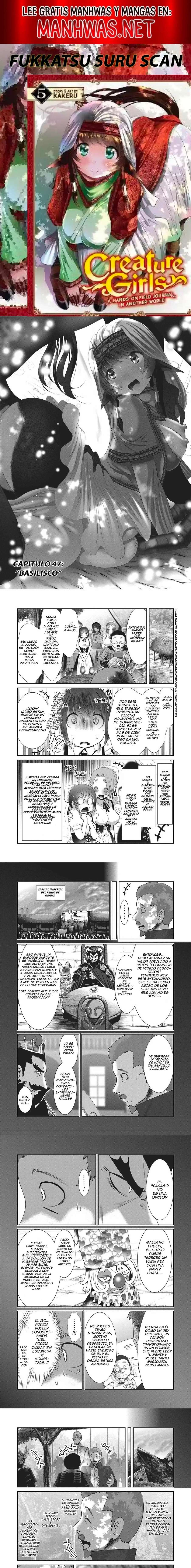 Creature Girls: A Hands-On Field Journal in Another World Capítulo 47 - Página 1