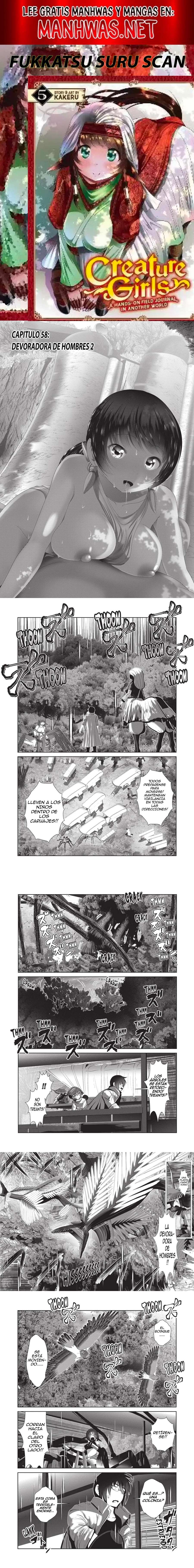 Creature Girls: A Hands-On Field Journal in Another World Capítulo 58 - Página 1