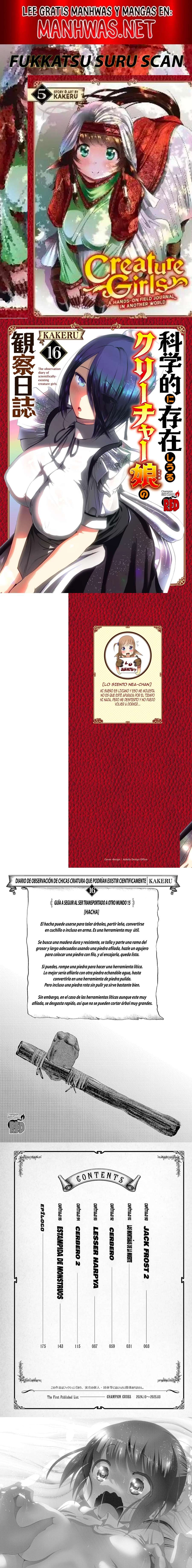 Creature Girls: A Hands-On Field Journal in Another World Capítulo 90 - Página 1