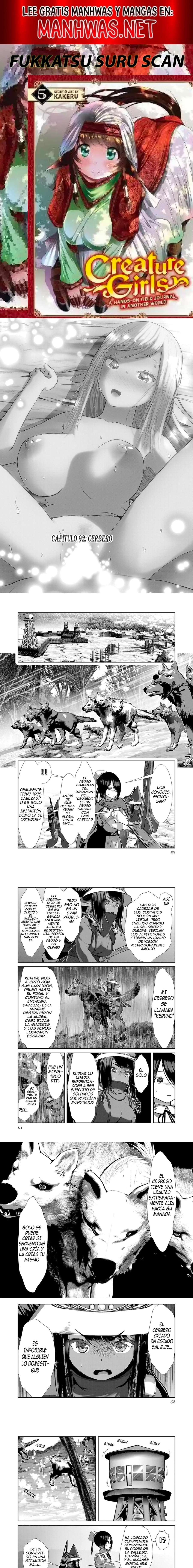 Creature Girls: A Hands-On Field Journal in Another World Capítulo 92 - Página 1