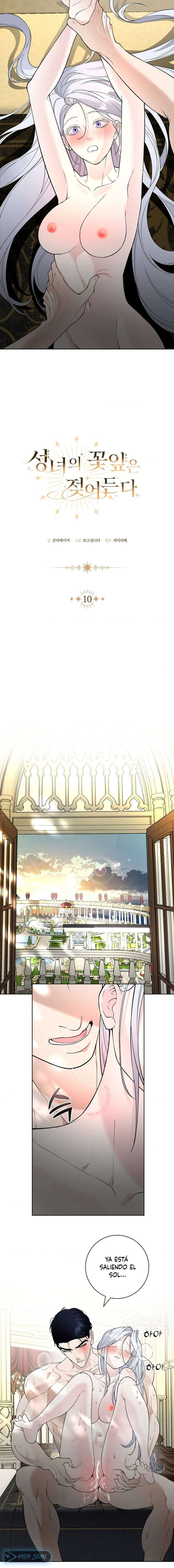Los Pétalos de la Santa se humedecen Capítulo 10 - Página 8