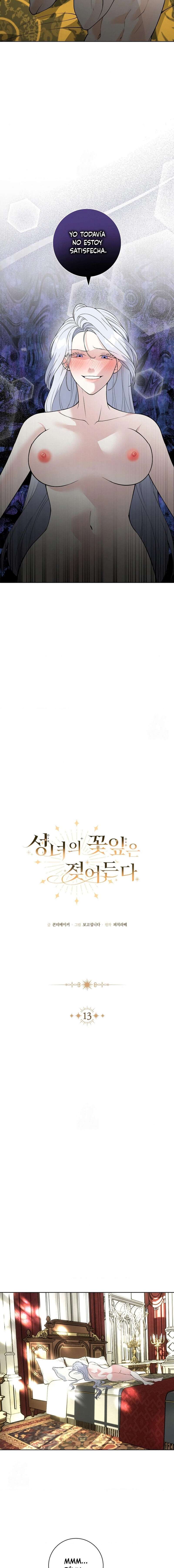 Los Pétalos de la Santa se humedecen Capítulo 13 - Página 6