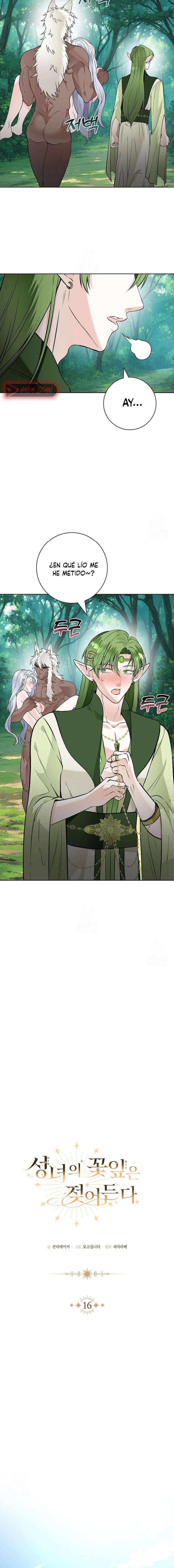 Los Pétalos de la Santa se humedecen Capítulo 16 - Página 7