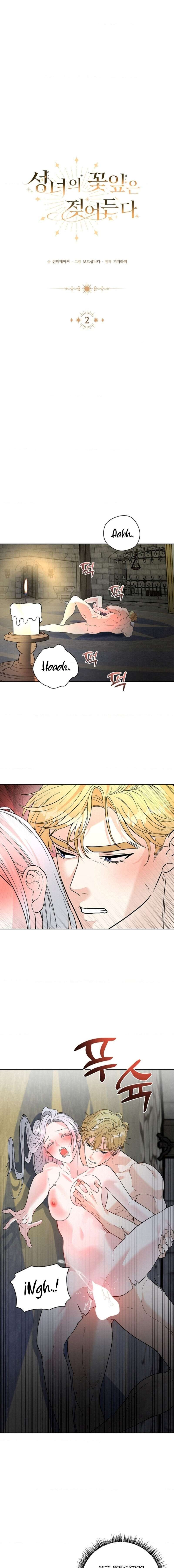 Los Pétalos de la Santa se humedecen Capítulo 2 - Página 9