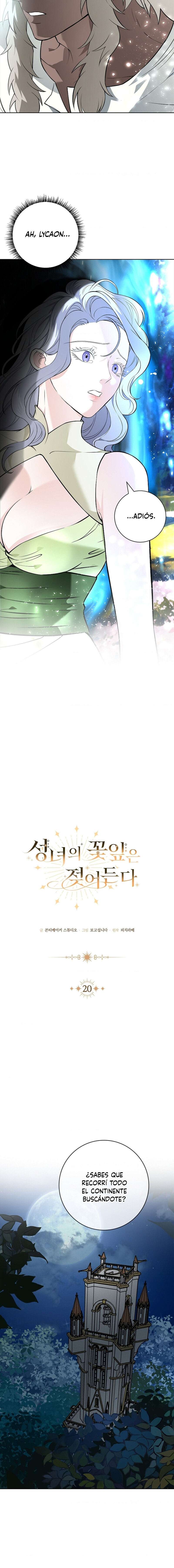 Los Pétalos de la Santa se humedecen Capítulo 20 - Página 8