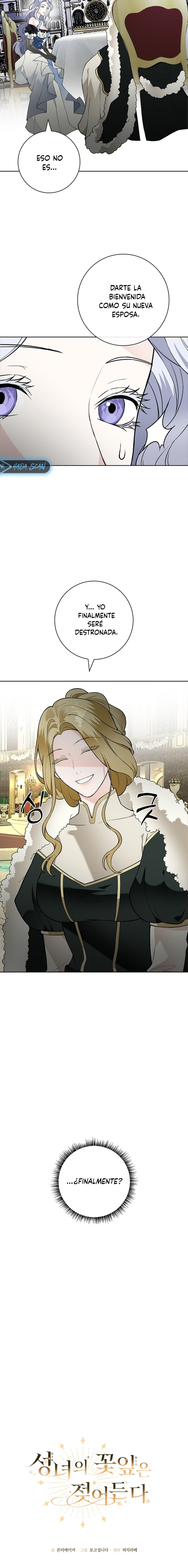 Los Pétalos de la Santa se humedecen Capítulo 26 - Página 7