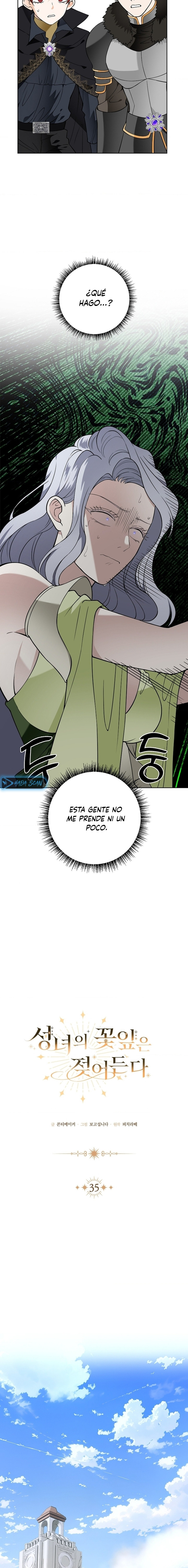 Los Pétalos de la Santa se humedecen Capítulo 35 - Página 6