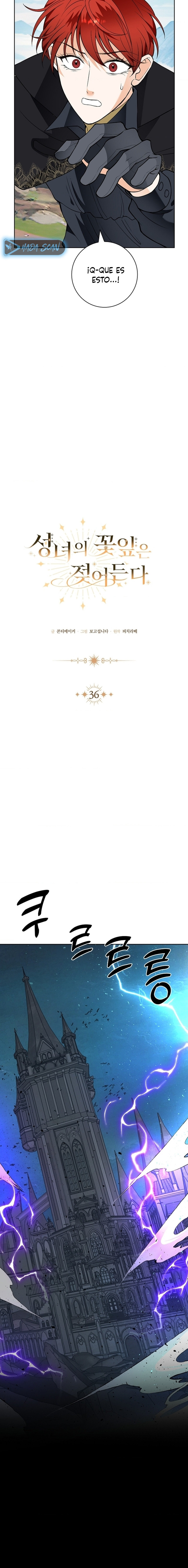 Los Pétalos de la Santa se humedecen Capítulo 36 - Página 6