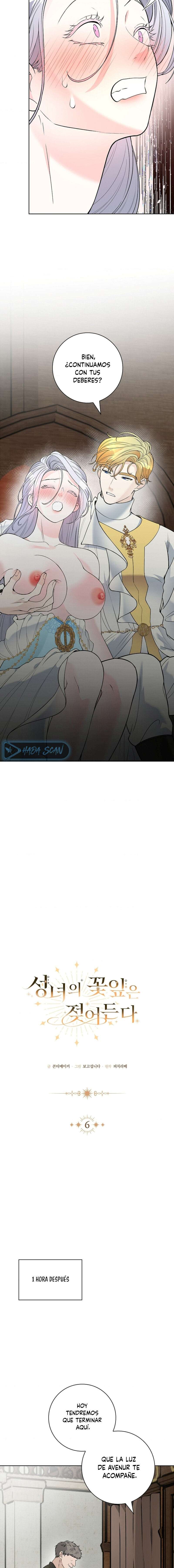 Los Pétalos de la Santa se humedecen Capítulo 6 - Página 8