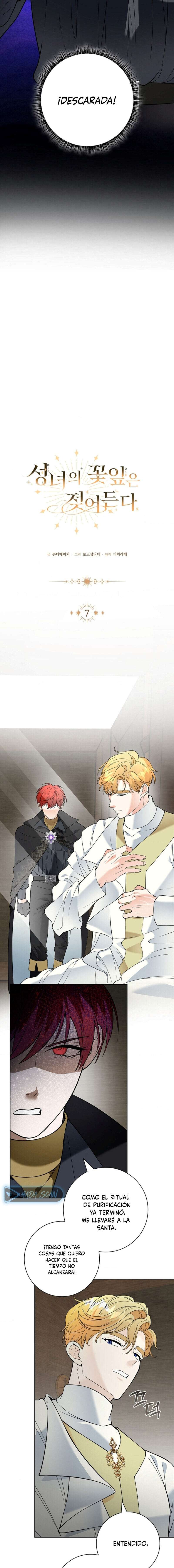 Los Pétalos de la Santa se humedecen Capítulo 7 - Página 8
