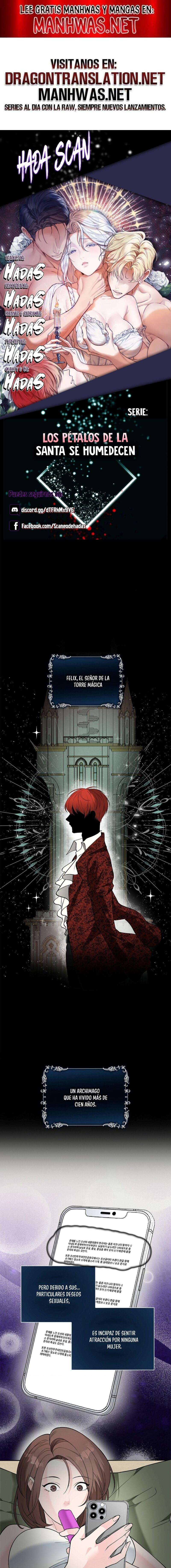 Los Pétalos de la Santa se humedecen Capítulo 8 - Página 1