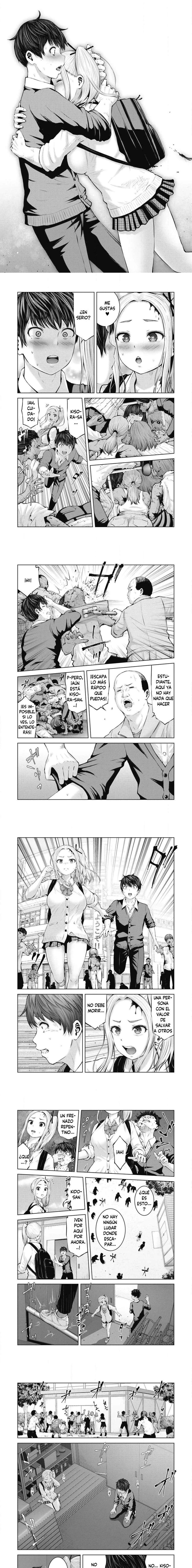 ZOMBIE SEKAI DE HAREM WO TSUKUROU Capítulo 1.2 - Página 3