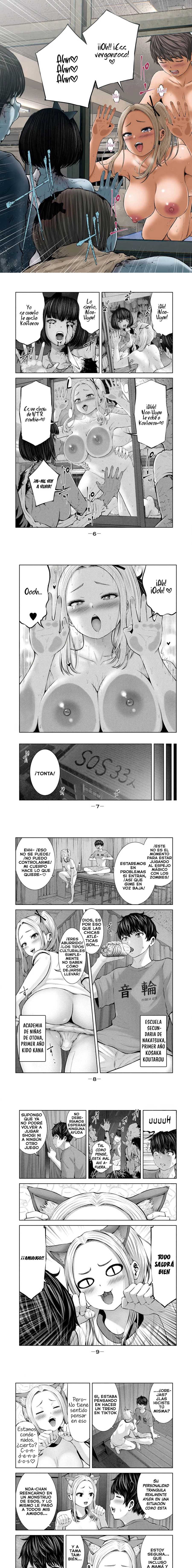 ZOMBIE SEKAI DE HAREM WO TSUKUROU Capítulo 1 - Página 2