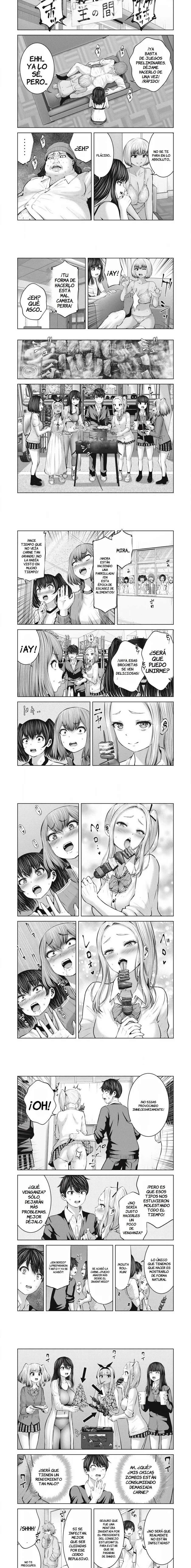 ZOMBIE SEKAI DE HAREM WO TSUKUROU Capítulo 11.1 - Página 2