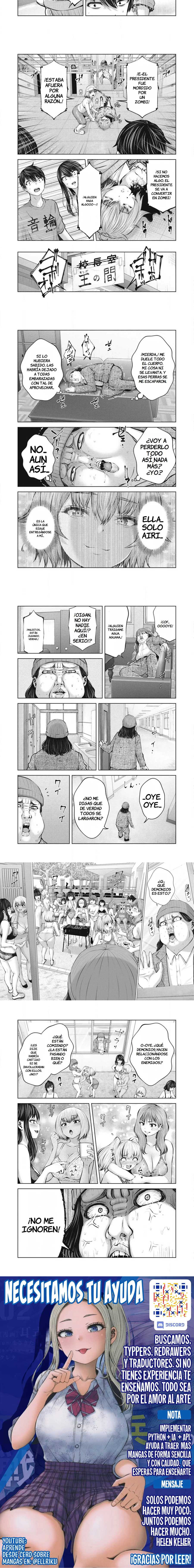 ZOMBIE SEKAI DE HAREM WO TSUKUROU Capítulo 12.1 - Página 3