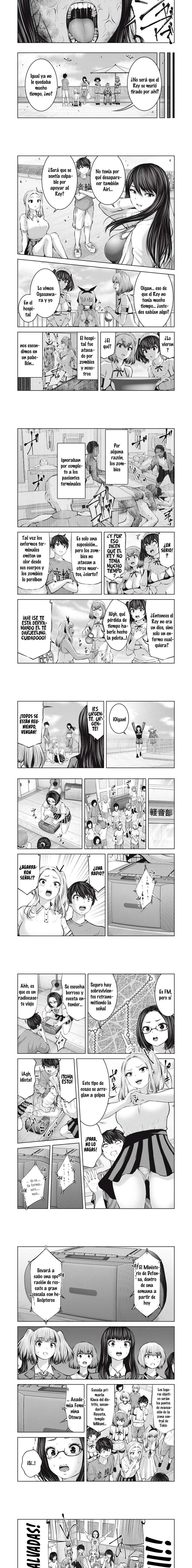 ZOMBIE SEKAI DE HAREM WO TSUKUROU Capítulo 13.1 - Página 2