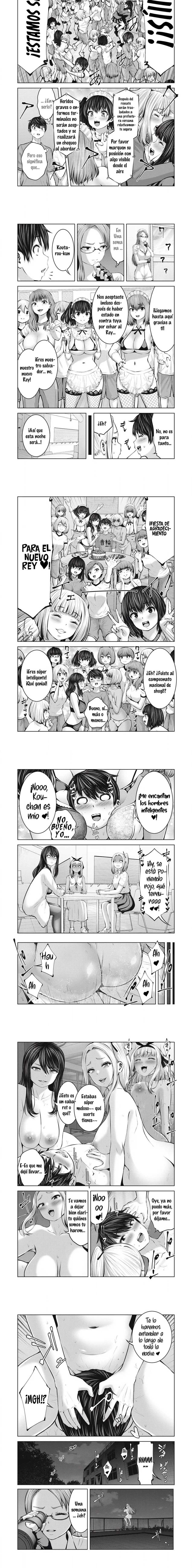 ZOMBIE SEKAI DE HAREM WO TSUKUROU Capítulo 13.1 - Página 3