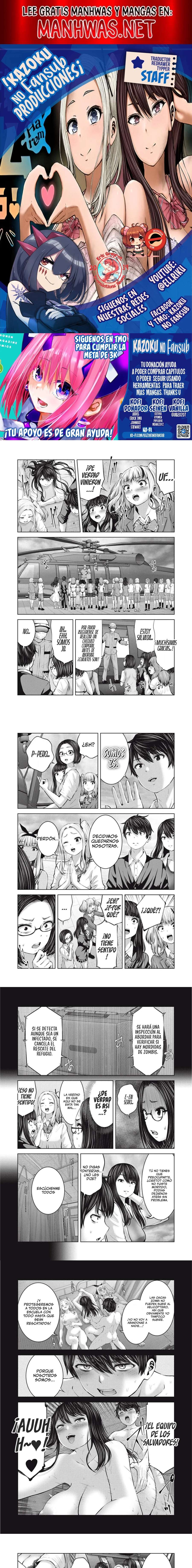 ZOMBIE SEKAI DE HAREM WO TSUKUROU Capítulo 13.2 - Página 1